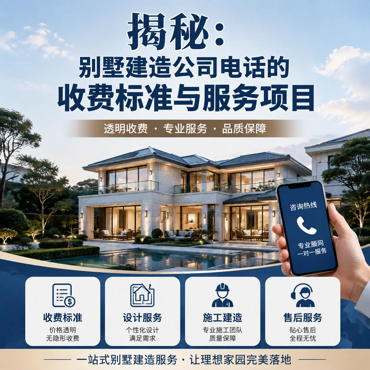 揭秘：贵州别墅建造公司电话的收费标准与服务项目