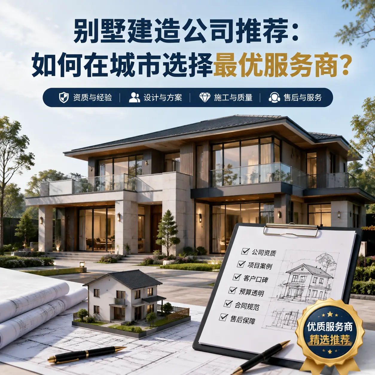 别墅建造公司推荐：如何在 贵州 选择最优服务商？