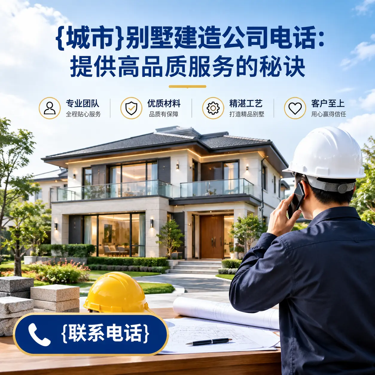 贵州别墅建造公司电话：提供高品质服务的秘诀